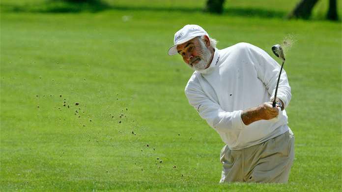 Sean Connery Golfing Golf courses